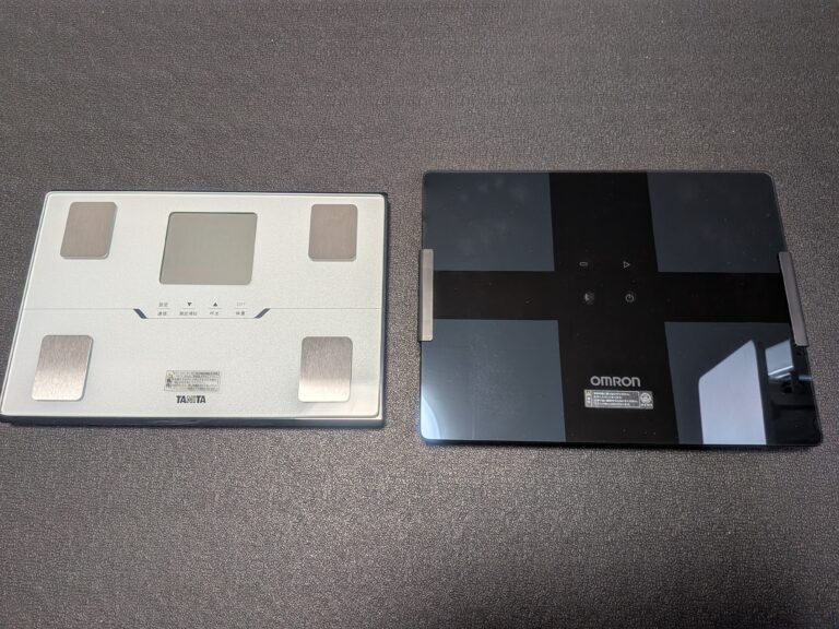 タニタ・オムロンのスマホ連動体組成計エントリーモデル？使ってみた